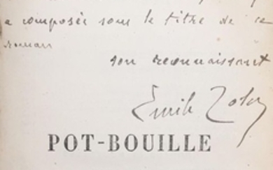 Emile ZOLA (1840 - 1902) Pot-Bouille Paris…