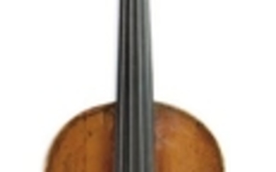 German Violin - C. 1880, labeled MATTHAEUS IGNATIUS BRANDSTAETTER/ FECIT VIENNAE ANNO 1824, length of two-piece back 355 mm.