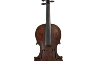 A German Violin, Early 19th Century In case Bearing...