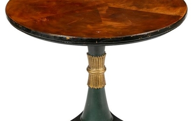 Henredon Empire Style Pedestal Table