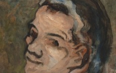 Honoré Victorin Daumier (French, 1808-1879), Tête de Scapin