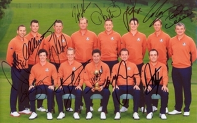 RYDER CUP MEDINAH: An excellent multiple signed co…