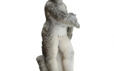 Statue figurant un enfant - XIXe siècle
