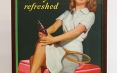 Vintage Coca Cola Advertising Poster