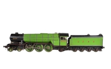 A well-engineered 3 ½ inch gauge model of a 4-6-2 London North Eastern Railway tender locomotive No 2004 ‘Highland Lassie’