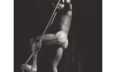 BRUCE WEBER - Male Nude on a Swing