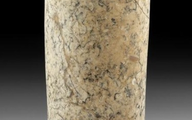 Fine Egyptian Late Period Variegated Granite Jar