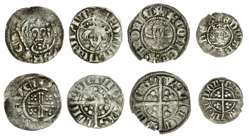 13th-14th Century, Pennies and Halfpennies (4)