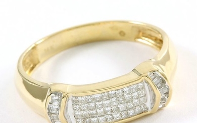 14 kt. Yellow gold - Ring - 0.50 ct Diamond