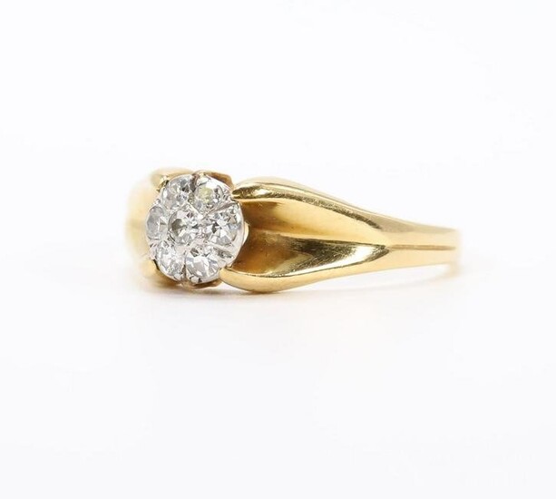14KY Gold Diamond Ring