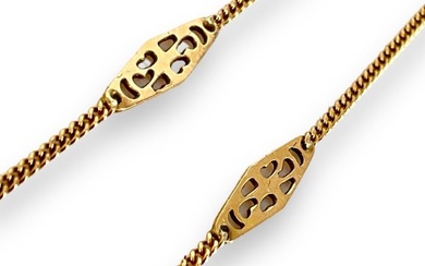 14kt Gold Choker Necklace