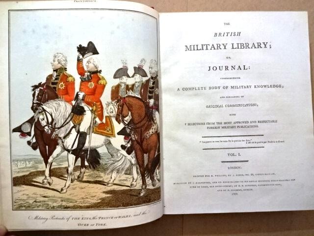 1799 The British Military Library Fine Engravings