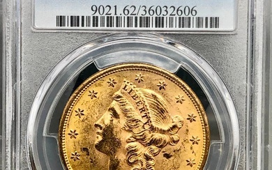 1892 Twenty Dollar Liberty Gold Coin