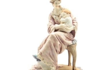 Giuseppe Armani "Mother and Child" Italian Porcelain Figurine