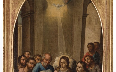 18th-19th C. Spanish School. Virgin scenes