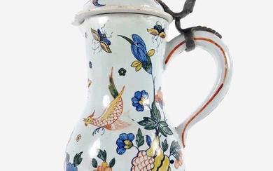 18th Century Dutch Ceramic Tankard