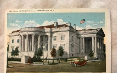 1920's Original Postcard, DAR, Memorial Continental