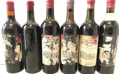 1964 Château Laffitte Carcasset - Bordeaux, Saint-Estèphe Cru Bourgeois - 6 Bottles (0.75L)