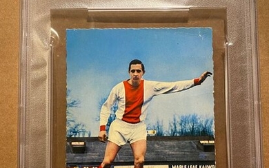 1966 Vita Nova Trilco - Johan Cruyff - Rookie - Deckle-Edge Postcard - PSA 1