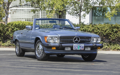 1987 Mercedes-Benz 560SL VIN. WDBBA48D3HA071427