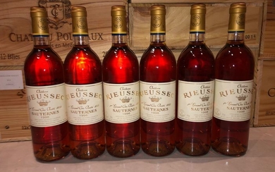 1998 Château Rieussec - Sauternes 1er Grand Cru Classé - 6 Bottles (0.75L)