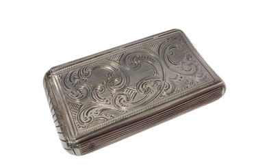 19th century Dutch silver snuff box