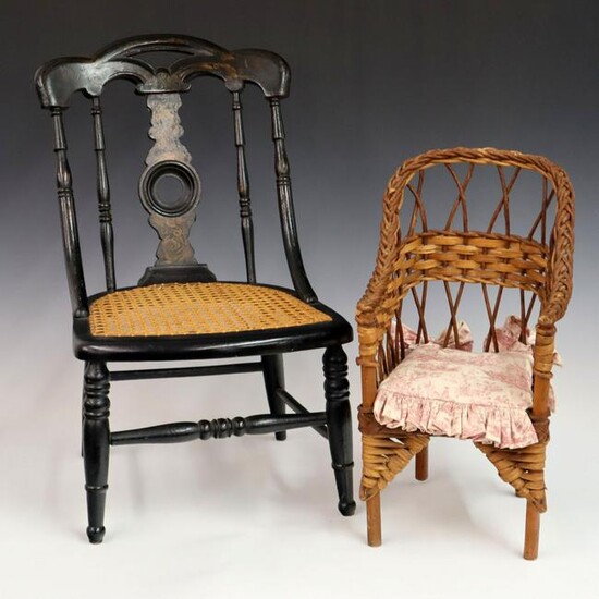 2 Doll Chairs