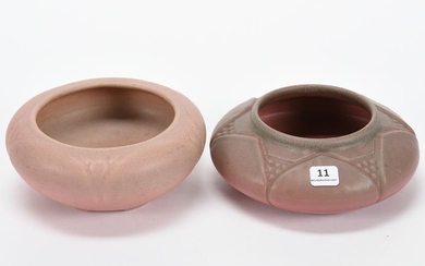 (2) Rookwood Art Pottery Bowls, Marked