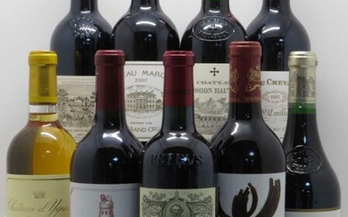2007 Duclot Bordeaux Prestige Collection Case; Inc. Petrus, Lafite, Margaux, Latour, Haut Brion - Bordeaux - 9 Bottles (0.75L)
