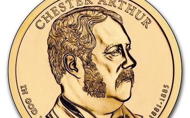 2012-D Chester Arthur Presidential Dollar BU