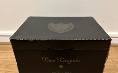 2013 Dom Pérignon, Dom Perignon - Champagne Brut - 6 Bottles (0.75L)