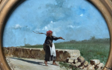 Monteforte Eduardo (1849 - 1933) - Paesaggi di campagna