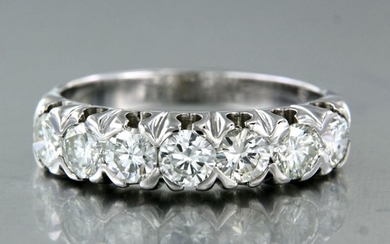 18 kt. White gold - Ring - 1.75 ct Diamond