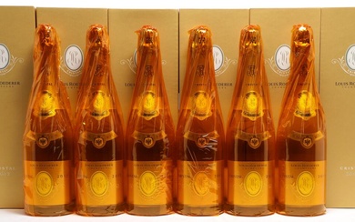 6 bts. Champagne “Cristal”, Louis Roederer 2012 A (hf/in). Oc.