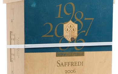 6 bts. Saffredi, Fattoria Le Pupille, IGT Maremma, Toscana 2006 A (hf/in)....