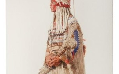 James Bama (American, b. 1926) Blackfoot Ceremonial