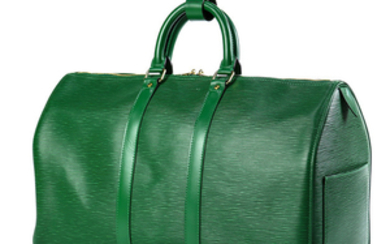 Louis Vuitton Epi Keepall travel bag
