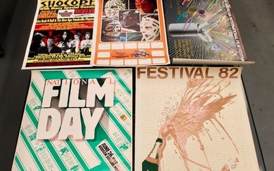 70s and 80s Vancouver Film Festival and Event Poster
