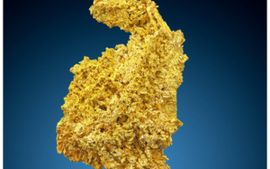 Crystallized Gold Round Mountain District Toquima Range, Nye...