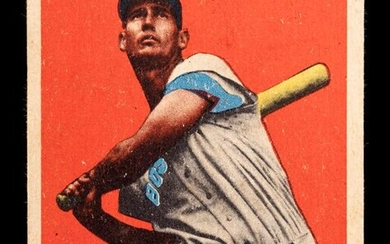 A 1948 Leaf Ted Williams Baseball Card No. 76 (PSA