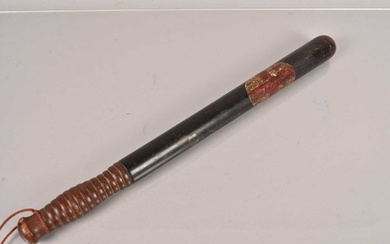 A 19th Century City of London wooden Police Truncheon