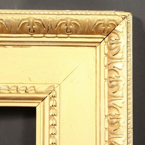 A 19th Century Watts frame, rebate size - 24" x 32" (61 x 81...