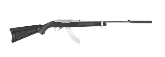 A .22(L.R.) 'Model 10/22' semi-automatic rifle by Ruger, no. 251-09807