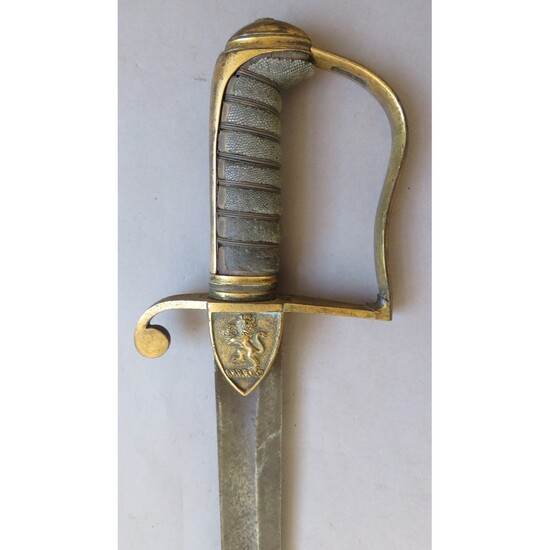 Ⓐ AN EAST INDIA COMPANY OFFICER'S SWORD, EARLY 19TH CENTURY