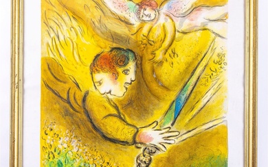 A CHAGALL EXHIBITION POSTER