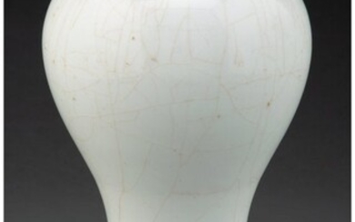 A Chinese Porcelain Meiping Vase, 19th century M