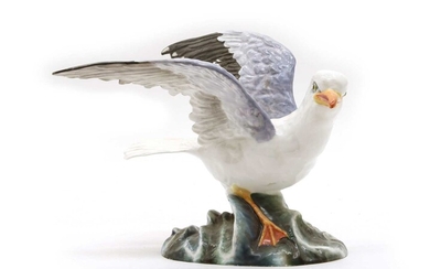 A Crown Staffordshire Seagull