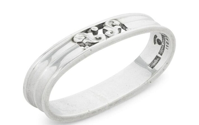 A Georg Jensen Silver Napkin Ring