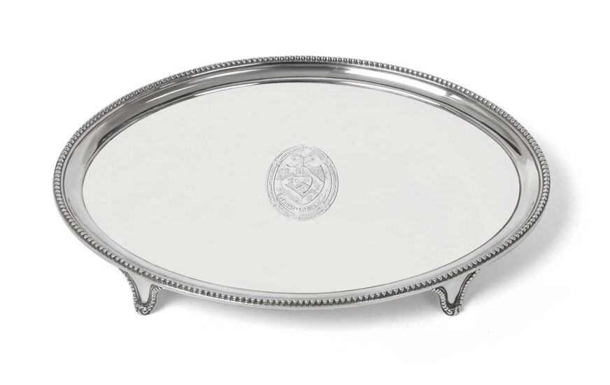 A George III Silver Waiter by Thomas Hannam and John Crouch, London, 1799