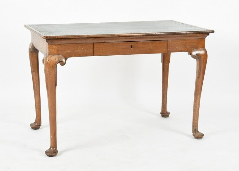 A George I/II Walnut Writing Table, 18th Century